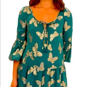 Juicy Couture Polynesian Butterfly Easy Dress
